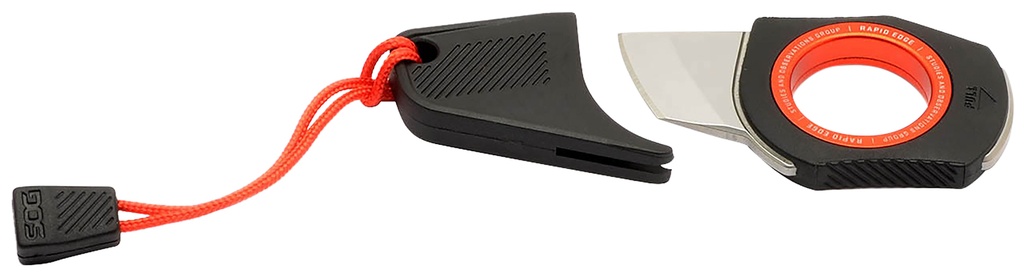 S.O.G SOG18300443 Rapid Rescue  Black/Red Blister pack