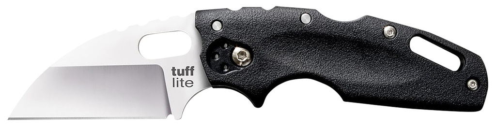 Cold Steel CS20LTZ Tuff Lite  2.50" Folding Sheepsfoot Plain AUS-8A SS Blade, 3.50" Black Textured Griv-Ex Handle