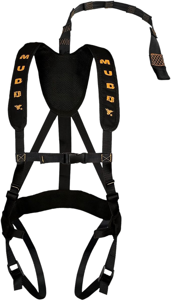 Muddy MUD-MSH110 The Magnum Pro Safety Harness Black Padded Nylon