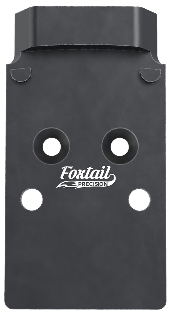 Foxtail Precision 100001 Red Dot Adapter Plate for Optics-Ready Pistol  Black Anodized CZ P10