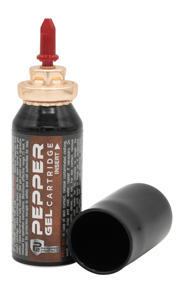 Umarex USA 2292318 P2P PGS Pepper Gel Cartridge 10% OC Range 4.50m 11ml