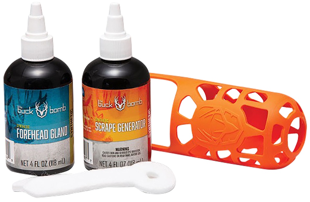 The Buck Bomb HSBB200069 Buck Bomb Scrape Kit Plus 4oz Liquid
