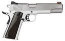 Kimber Mfg, Inc 3700593 LW Arctic 45 ACP 8+1 5" Stainless Match Grade Barrel, Silver Serrated Stainless Steel Slide, Silver Aluminum Frame w/Beavertail, Black/Gray Laminate Grip
