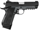 Kimber Mfg.,inc 3100015 KDS9C  9mm 15+1 4.09" KimPro Gray/Black Front and Rear Serrations Stainless Steel Black Crosshatch cut G-10 Grip