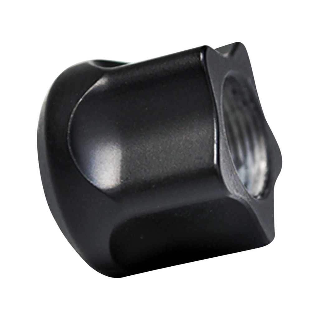 Timber Creek Outdoors 5/824TPBLC Thread Protector  Black Billet Aluminum 5/8"x24
