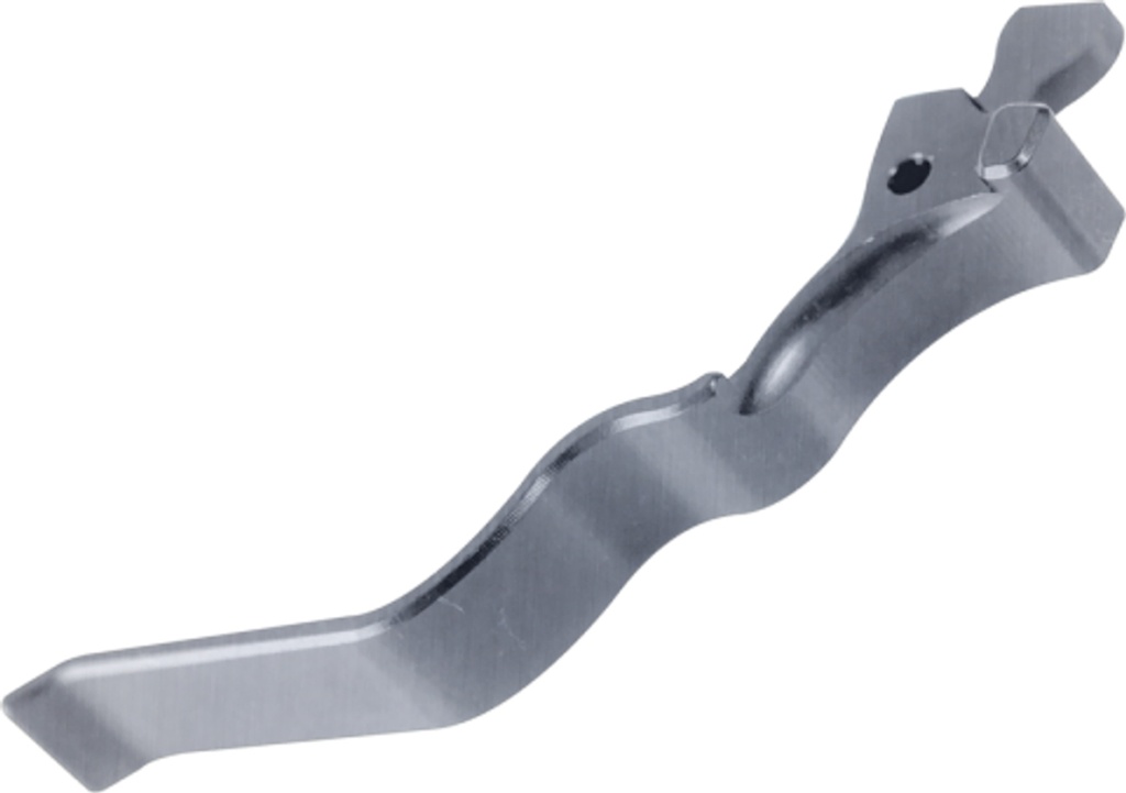 Timber Creek Outdoors 10/22EMRXLS  Extended Magazine Release Ruger 10/22 Silver Billet Aluminum