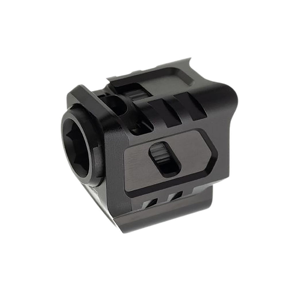 Tyrant CNC TDG43COMPBLK/BLACK   Black/Black Aluminum 9mm