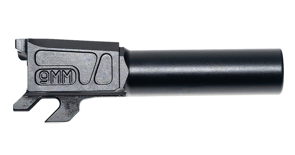 Faxon Firearms M&PA910NSNOQ-N Duty Series  9mm Luger Black Nitride Steel, Fits M&P Shield 3.1"
