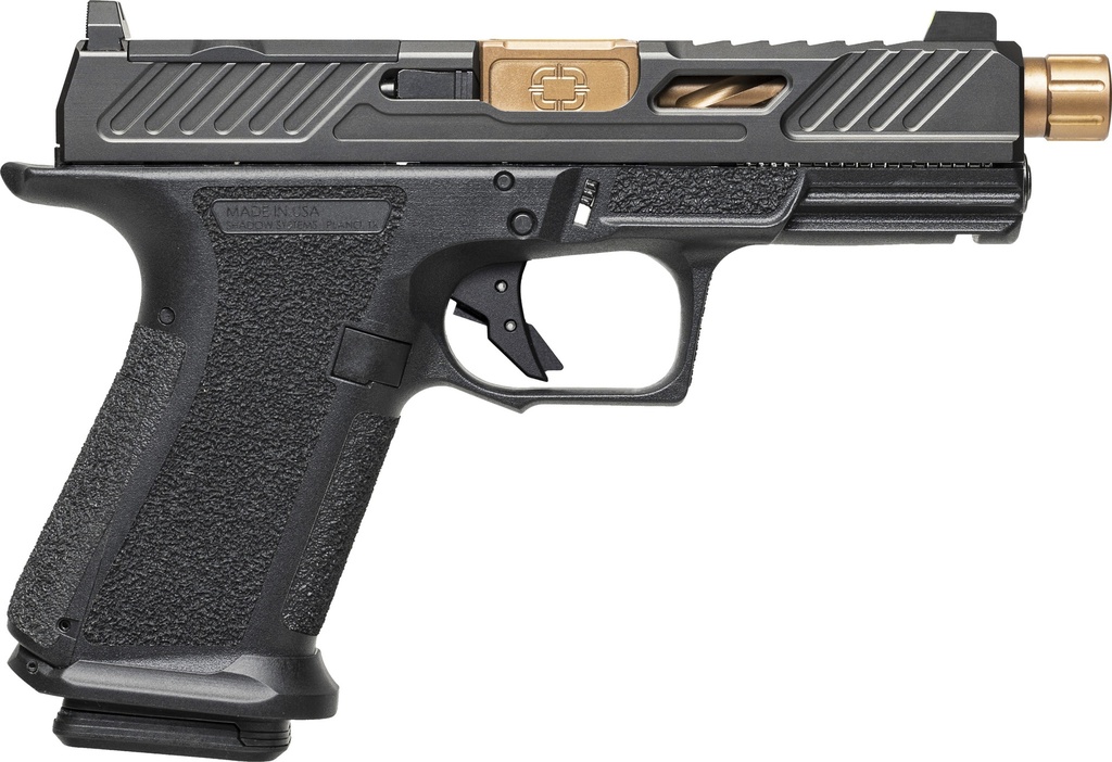 Shadow Systems MR920 ELITE 9MM BLACK/BZ OR THREADED BARREL 15