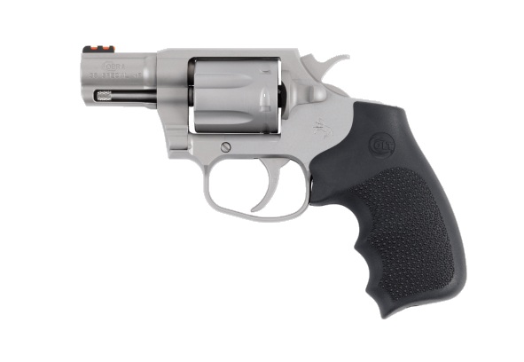 Colt COBRA 38SPC SS/BL 2" FO HOGUE