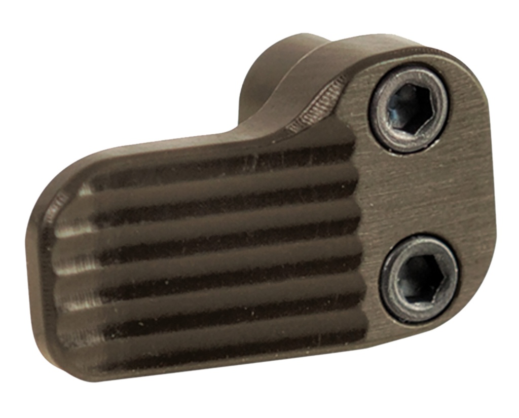 Timber Creek Outdoors AREMRBB AR Extended Mag Release Burnt Bronze Aluminum