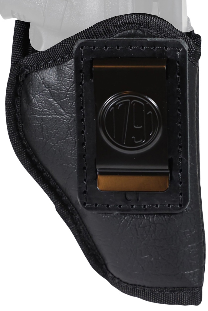 1791 Gunleather ECOC1BLKR EcoCarry  IWB Size Compact Black Right Hand