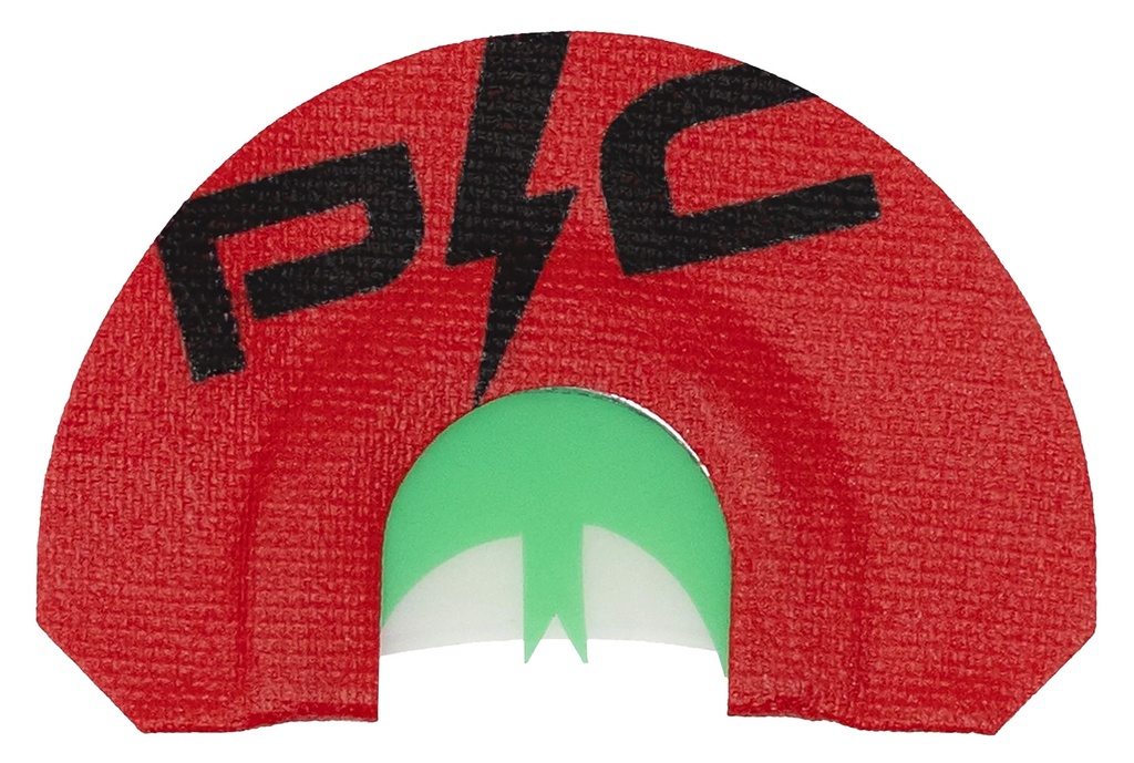 Power Calls 24253 Kickin' Chicken Diaphragm Call Turkey Sounds Red/Green