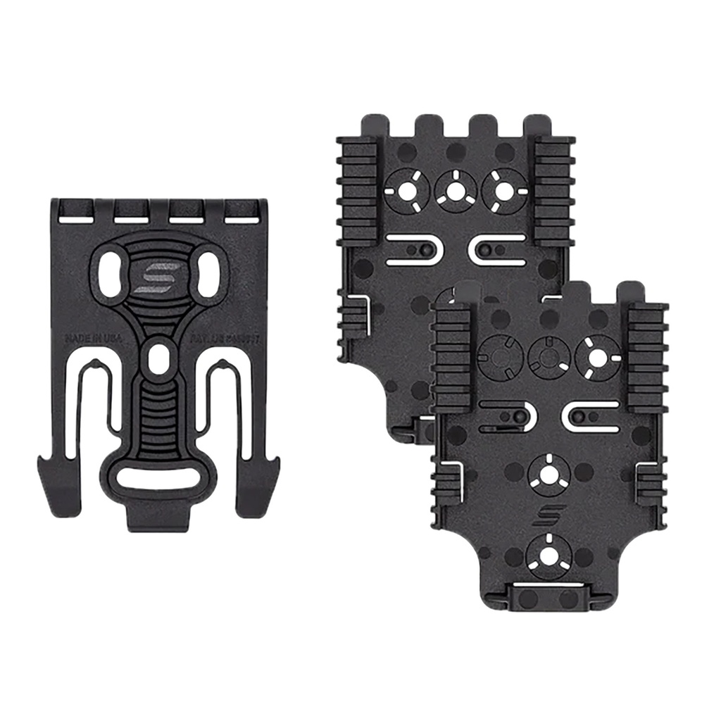 Safariland QUICK2KIT32 Quick Locking System Kit Black Nylon
