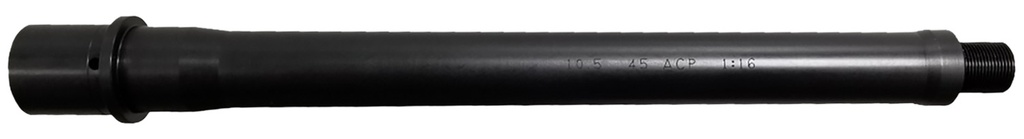 Stern Defense 00645ACPBARREL105INCHD   45 ACP 10.50" Black Melonite 4150 Chrome Molly Steel Barrel