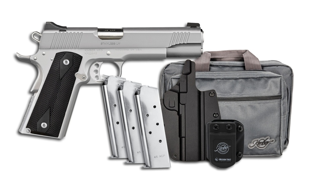 Kimber STAINLESS LW 45ACP 5" 8+1