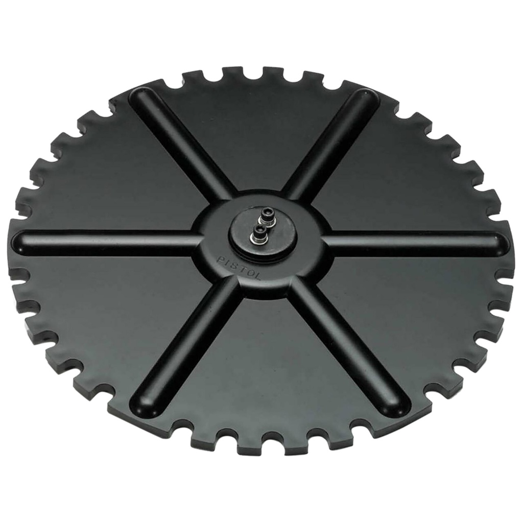 Hornady 095312  Case Feeder Plate Size Large Black 357/44 Mag Pistol Firearm