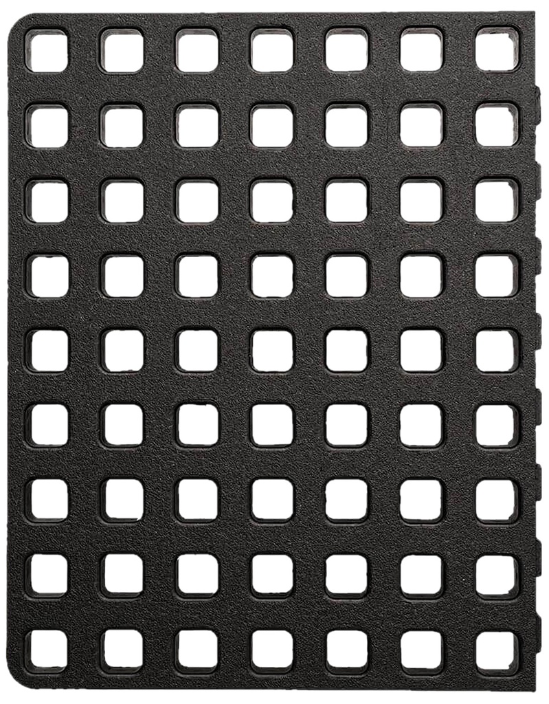 Magpul MAG1383-BLK DAKA Grid Organizer End Panel Black Polypropylene