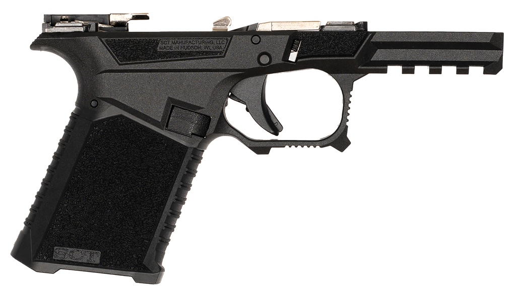 Sct Manufacturing 0226000100  Full Frame Black 9mm Luger Polymer Frame