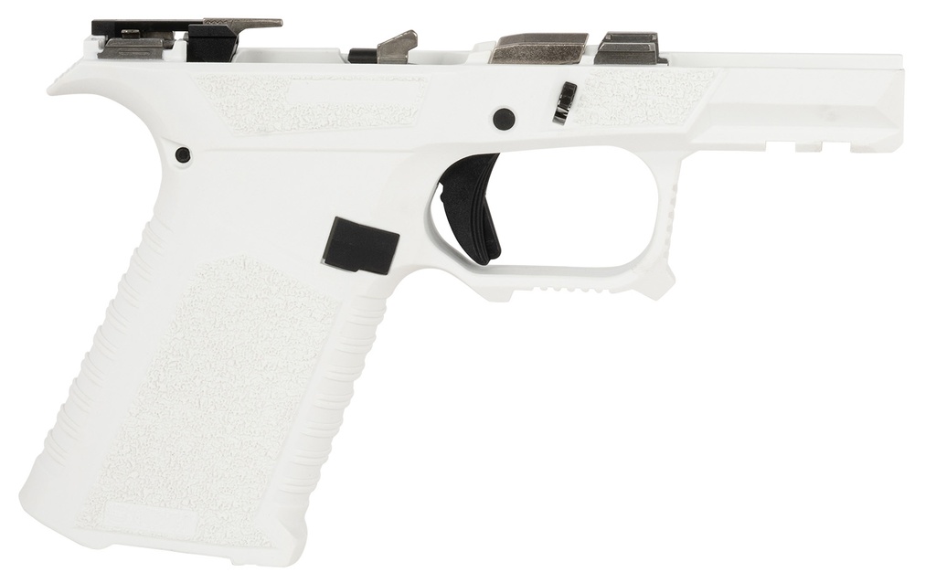 Sct Manufacturing 0226020000IF  Full Frame White 9mm Luger Polymer Frame