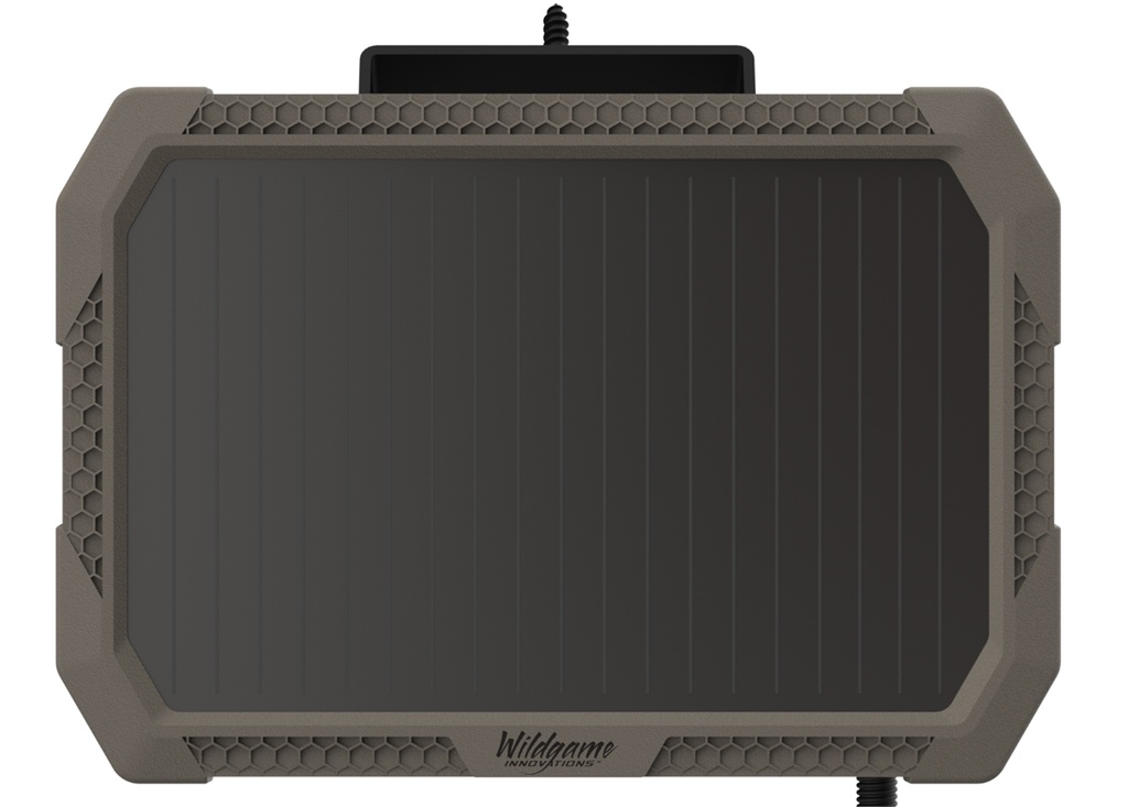 Wildgame Innovations WGISOLPAK Solar Battery  3,000 mAh Charges w/ Solar