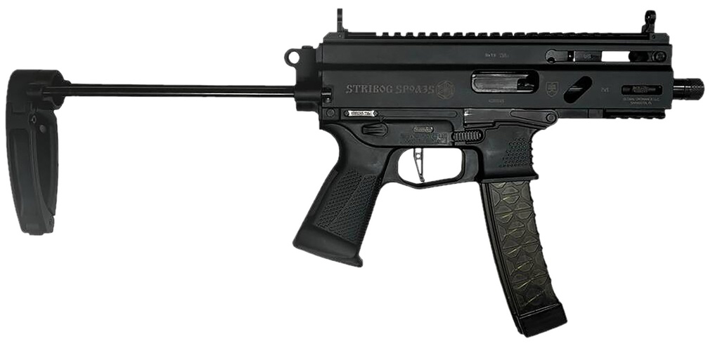 Grand Power 810091152843 Stribog SP9A35 9mm Luger 30+1 PDW Tailhook Brace