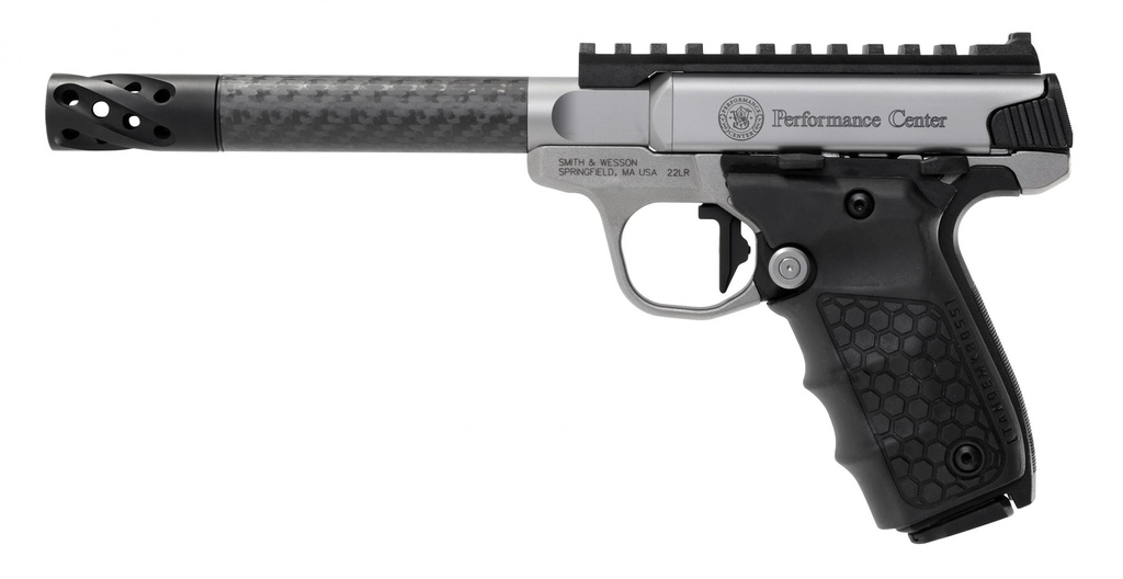 Smith and Wesson SW22 VICTORY TGT 22LR CRBN FBR