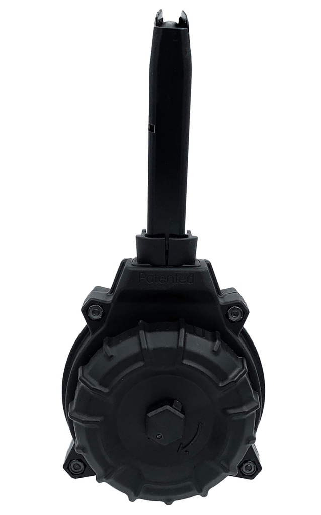 ProMag DRMA91   50rds Drum 9mm Fits CZ P10-F/P10-C Black Polymer
