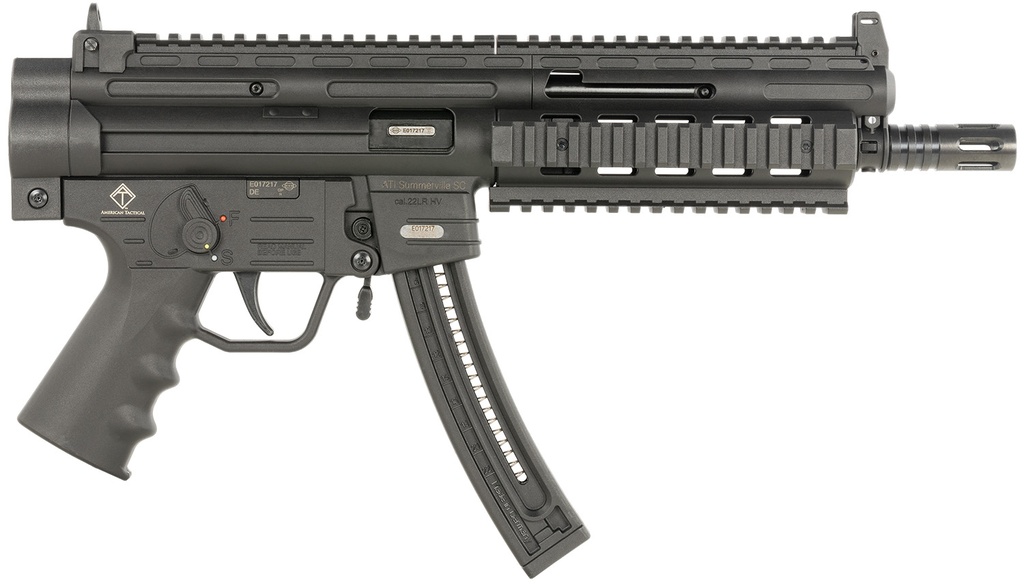 ATI GERGGSG1622P GSG-16  22 LR 22+1 16.25" Black Non-Threaded Barrel, Black Picatinny Rail Receiver, Polymer Grip