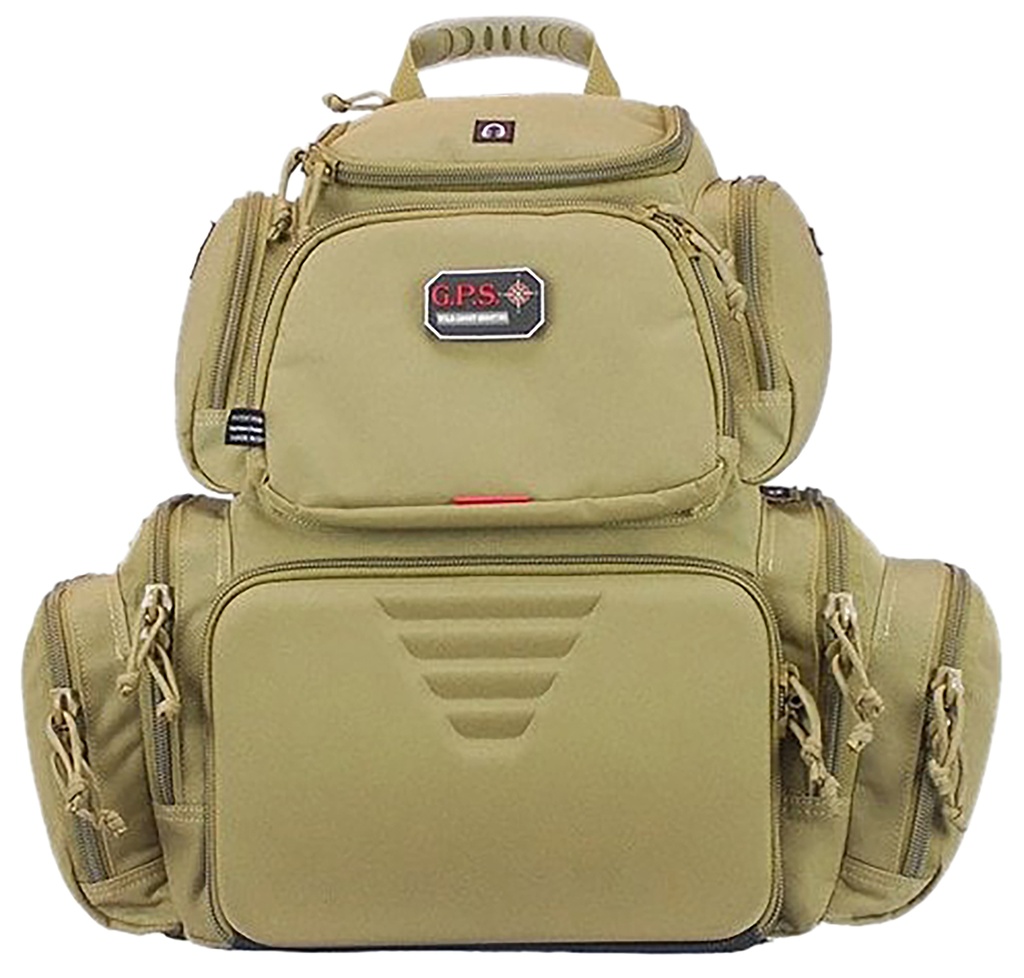 G*Outdoors GPS Bags GPS1711BPT Handgunner  Backpack 1000D Nylon Tan