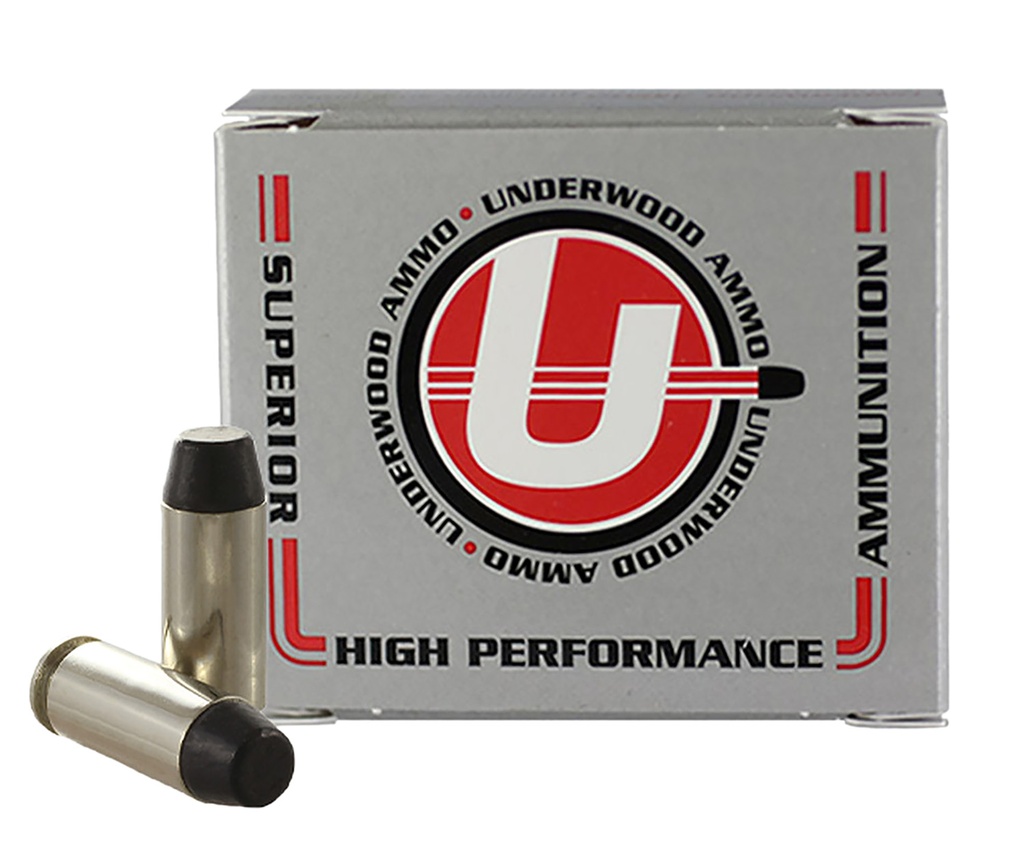 Underwood Ammo 248   10mm 200gr Hard Cast Flat Nose 20 Per Box/10 Case