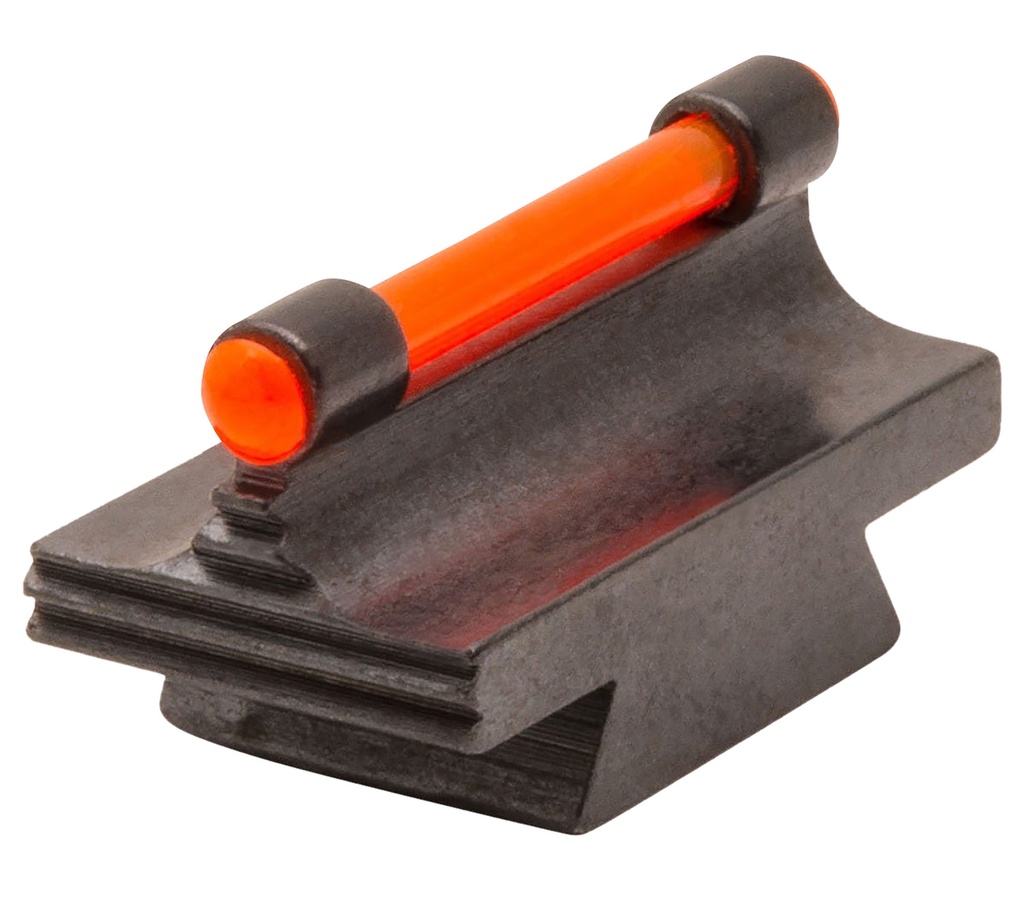 TruGlo TGTG95343RR Front Sight  Red Front Fiber Optic/Black Frame 3/8" Dovetail, .343" High