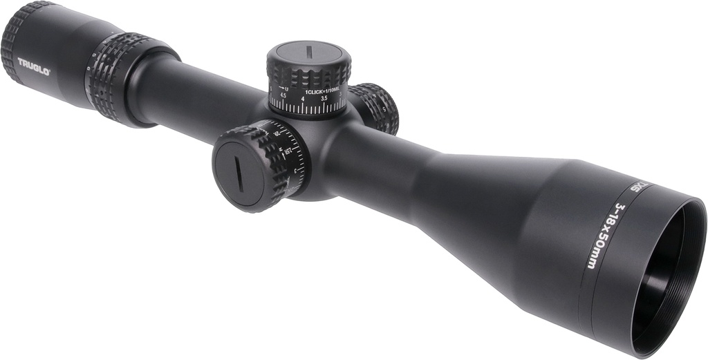 TruGlo TGTG8531TF TX6  Matte Black Anodized 3-18x 50mm 30mm Tube