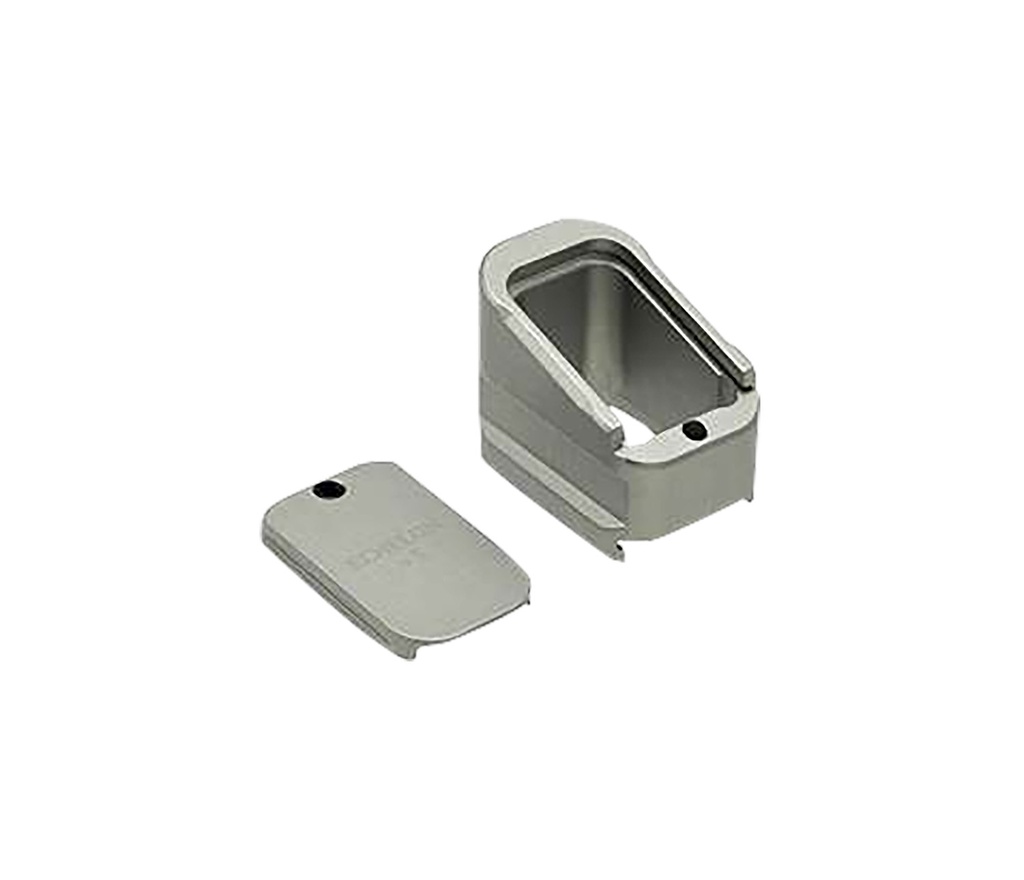 Shield Arms ECHME5GREY Magazine Extension  Fits Springfield Echelon 5rd Grey Anodized Aluminum