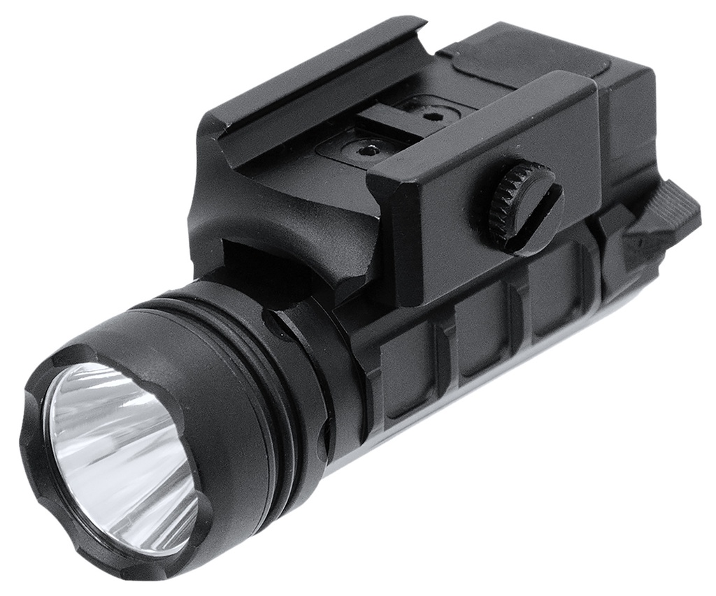 Leapers LTELP123RA  Pistol Light Black Aluminum 400 Lumens Picatinny Mount
