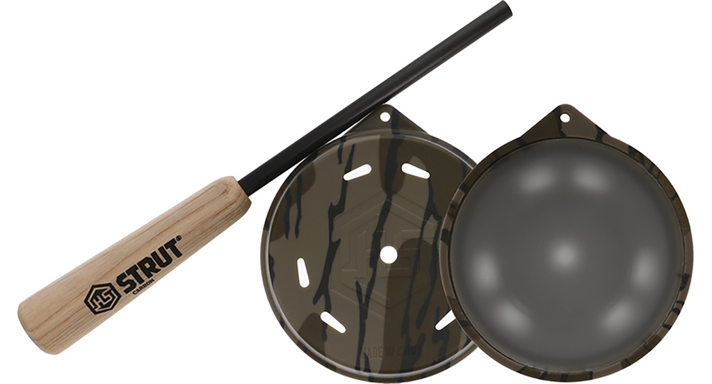 Hunters Specialties HS HSBBGPC CAMO CUTTR GLSS POT CALL/BLND