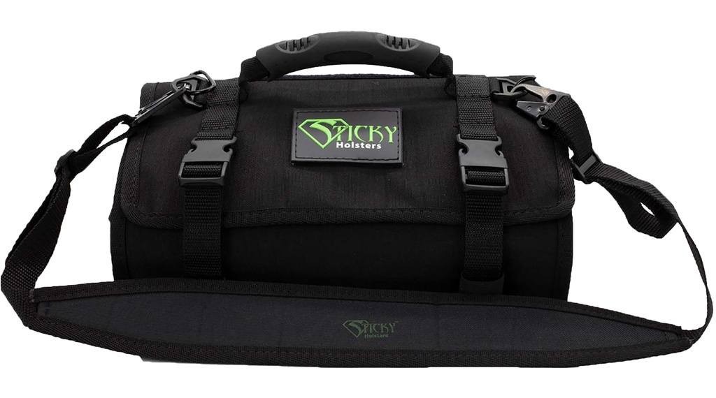 Sticky Holsters RORB Roll Out Range Bag Black 13" Neoprene/Nylon Laminate