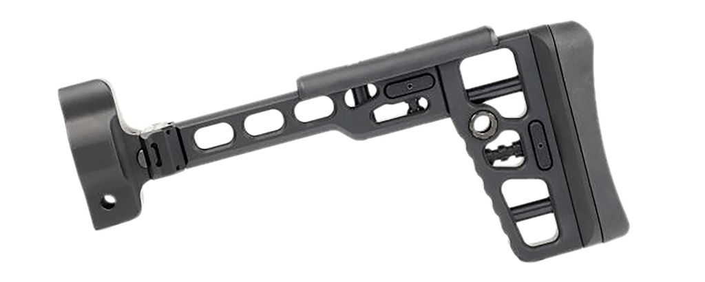 Samson 040616301 S.A.S  w/ MP5 End Cap Black Aluminum