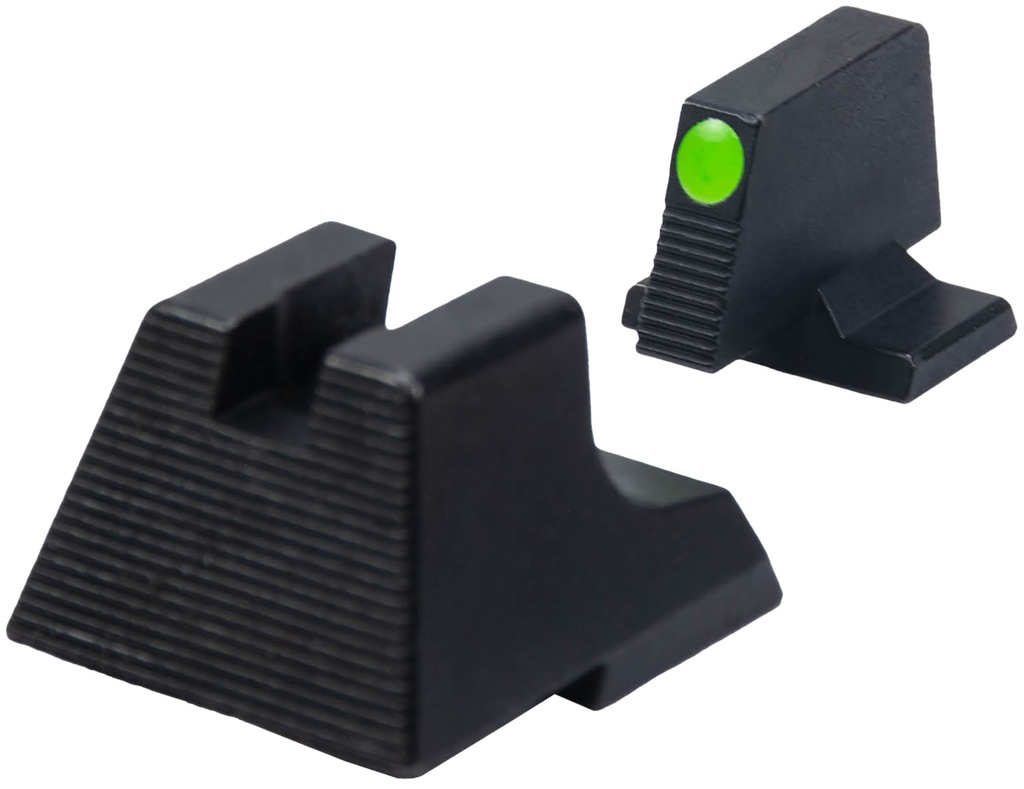 HK 51000934   Iron Sight Green Tritium Black Frame Fits HK VP9/VP40/P30/HK45