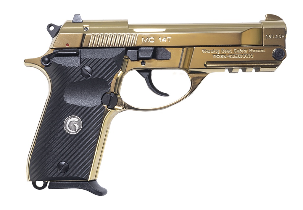 EAA Corp MC14T TIPUP 380ACP GOLD 13+1