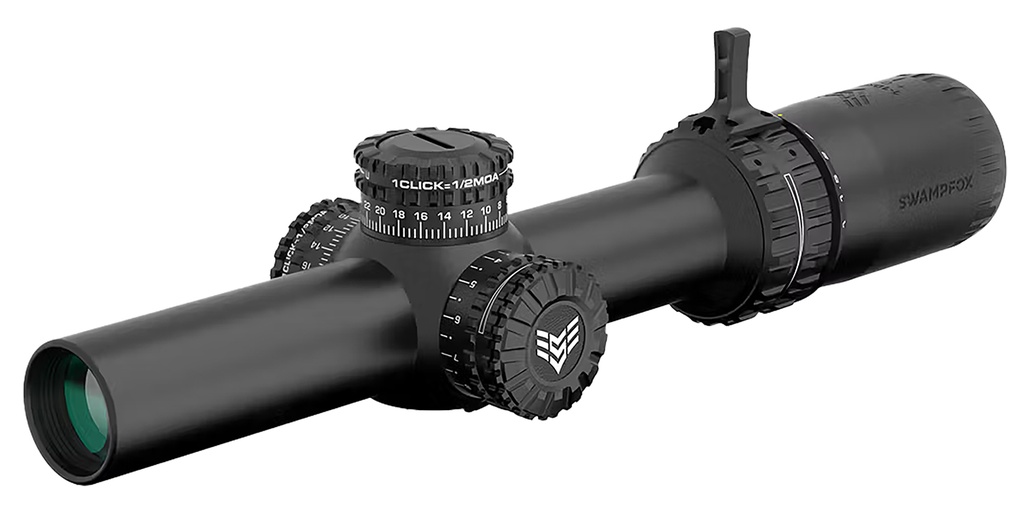 Swampfox Optics ARH11024M Arrowhead  Black 1-10x24mm 30mm Tube Guerrilla Dot MOA Red Reticle