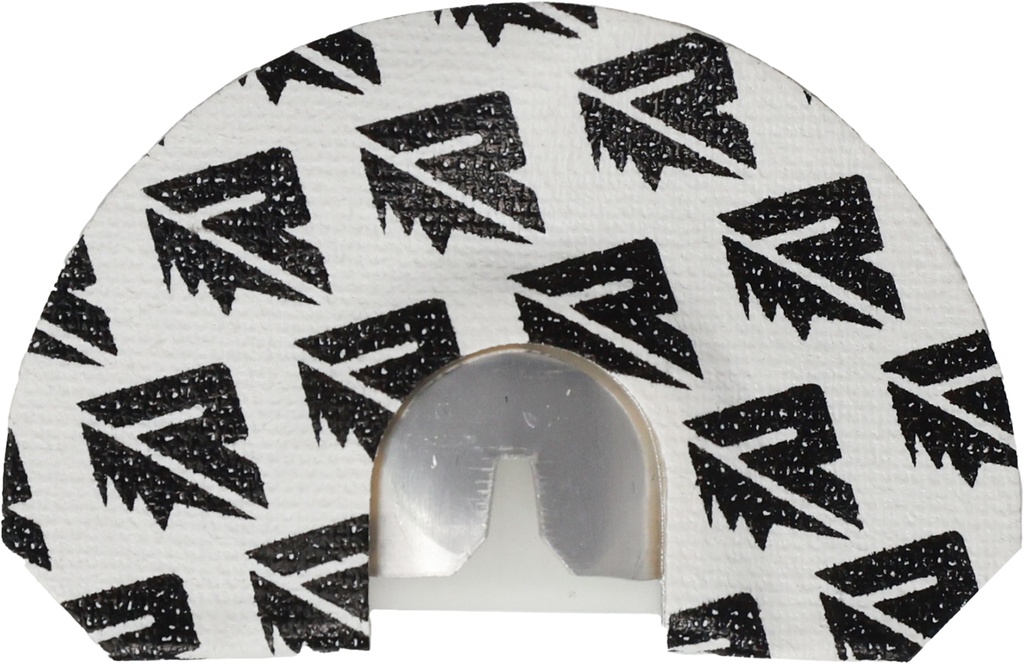 Riven 65245 Elkasus Small Dome Diaphragm Call Attracts Elk Species Black/White