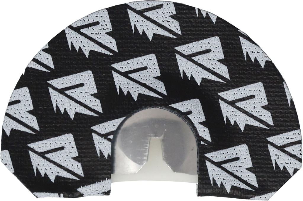 Riven 65255 Comet Small Dome Diaphragm Call Attracts Elk Species Black/White