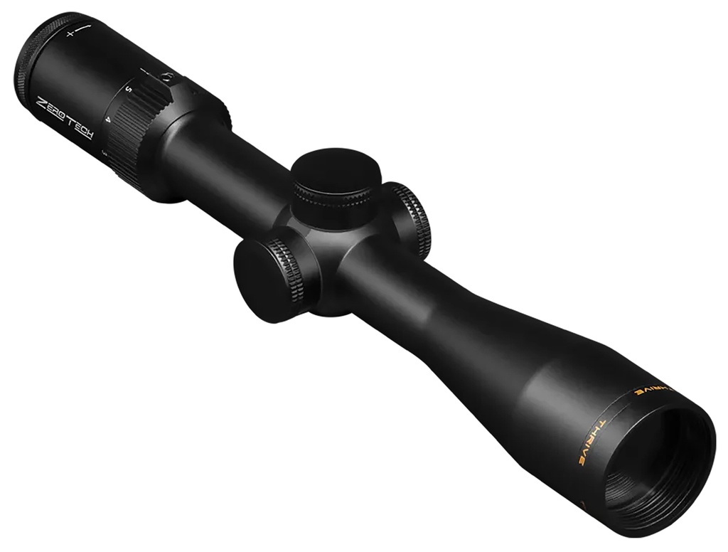 Zero Tech Optics TH31244  Thrive Black 3-12x 44mm 30mm Tube Zeroplex Reticle