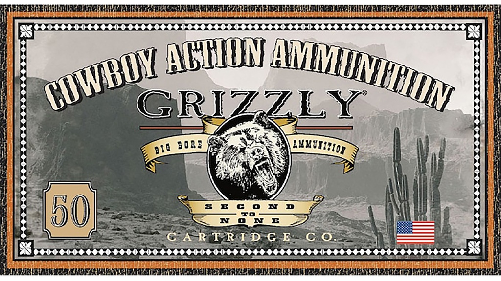 Grizzly Ammo GC38SP8   38Special 158gr Round Nose Flat Point 50 Per Box/10 Case