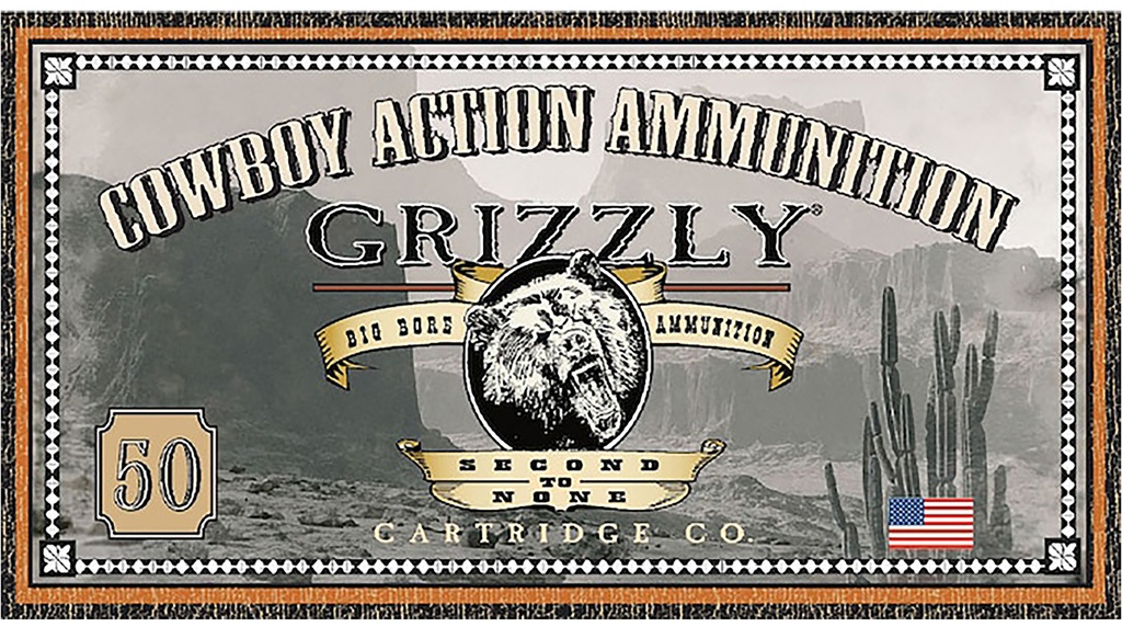 Grizzly Ammo GC4440   44-40Win 200gr Round Nose Flat Point 50 Per Box/10 Case