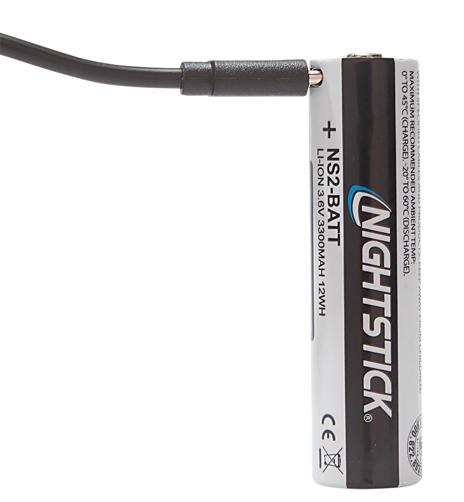Bayco Nightstick NS2-BATT NS2  Charges w/ USB-C 1 Battery