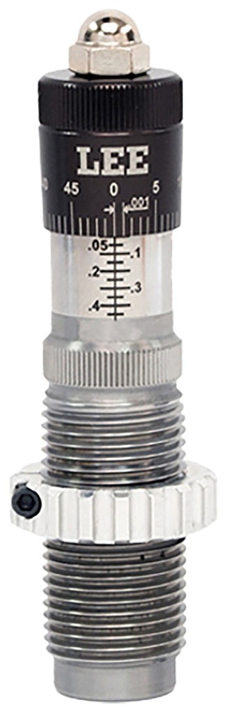 Lee Precision 92220 Micrometer Bullet Seating Die Black/Clear 223 Rem Rifle Firearm