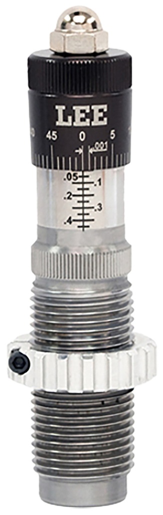Lee Precision 92234 Micrometer Bullet Seating Die Black/Clear 22-250 Rem Rifle Firearm