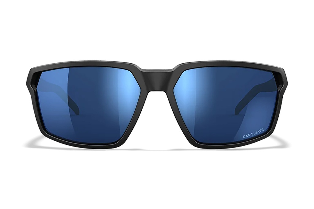 Wiley X AC6SRA09 Sierra  M/L Blue Mirror Lens Polycarbonate Matte Black Frame